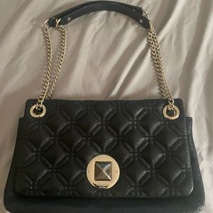Kate spade quilted leather purse in great condition